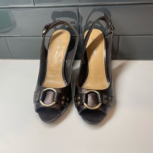 Brown Solanz heels
